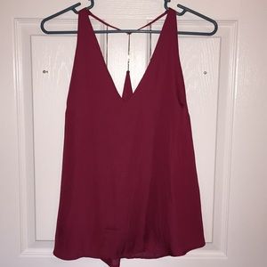 Red Night Out Top